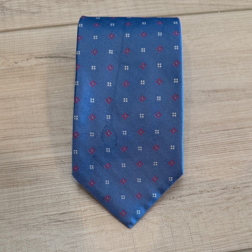 Brooks Brothers NWT pink and blue Panama nest tie - 59 inches